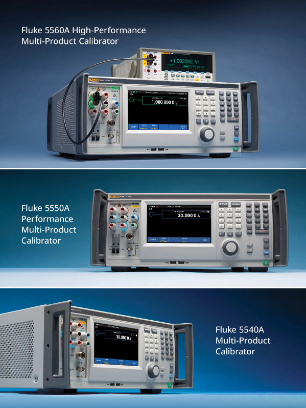 5560A/5550A/5540A Multi-Product Calibrators