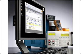 Multi-Product Calibrator Software image on computer monitor