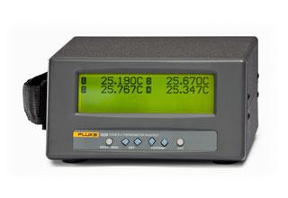 Fluke Calibration 1523 Handheld Thermometer Readout